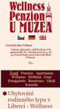 Mobile Screenshot of penzionumuzea.cz